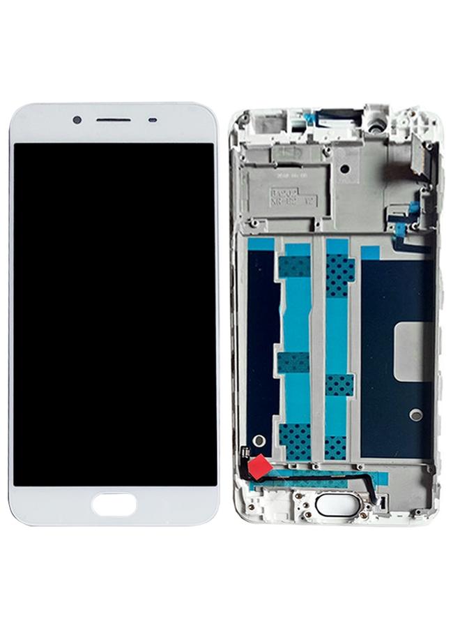 For OPPO R9s LCD Screen (TFT) + Touch Panel with Frame(White) - Image 3